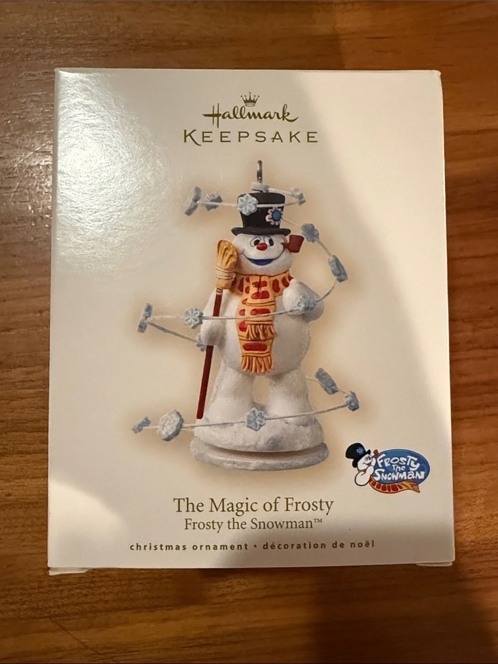 Hallmark Keepsake The Magic of Frosty, Frosty the Snowman ornament